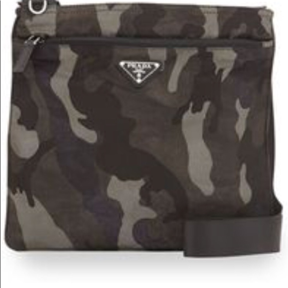 Prada camo crossbody